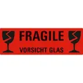 Produktbild: Zweckform Hinweisetiketten 3050, Vorsicht Glas, 38 x 119mm, selbstklebend, 10 Stück