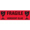 Produktbild: AVERY Zweckform Hinweisetikett 'Vorsicht Glas', 119 x 38 mm