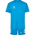 Produktbild: hummel Trainingsanzug Hmllogo Set Kids blau 140 - ca. 10 Jahre