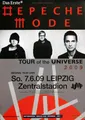 Produktbild: Depeche Mode - Leipzig, Leipzig 2009 » Konzertplakat/Premium Poster | Live Konzert Veranstaltung | DIN A1 «