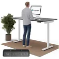 Produktbild: Ergotopia Schreibtisch Desktopia One (elektrisch höhenverstellbarer Schreibtisch) schwarz 180 cm