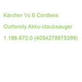 Produktbild: Kärcher Vc 6 Cordless Ourfamily Akku-staubsauger 1.198-670.0 (4054278975399)
