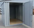 Produktbild: Lagercontainer Grau RAL7040 Werkzeugcontainer Lagerbox Gartenhaus Geräteschuppen