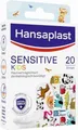 Produktbild: HANSAPLAST Sensitive Kinder Pflasterstrips 20 St