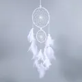 Produktbild: Traumfänger Originalität White Dreamcatcher Windspiele indischen Stil Perle F...