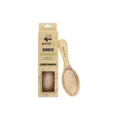 Produktbild: Pandoo Bambus Haarbürste mit Naturborsten - Vegan, umweltfreundlich - Natur-Bürs