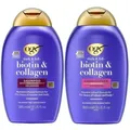 Produktbild: Ogx Biotin & Collagen Shampoo 385 ml & Conditioner 385 ml