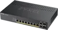 Produktbild: ZYXEL GS19208HPV - Switch, 10-Port, Gigabit Ethernet, RJ45/SFP, PoE
