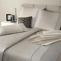 Produktbild: JOOP! Mako-Satin-Bettwäsche Leo Farbe cream Größe 135x200+80x80