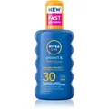 Produktbild: NIVEA SUN Protect & Moisture feuchtigkeitsspendendes Gel zum Bräunen SPF 30 200 ml