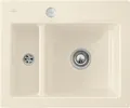 Produktbild: V&B Spüle Subway 60 XM m Abl.garn, Exzenter, crema CeramicPlus