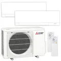 Produktbild: Mitsubishi Multisplit Klimaanlage Set | MSZ-AY | 3,5 kW + 3,5 kW