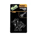 Produktbild: Fox Edges Double Ring Swivel Gr.7, 8 Stück, Karpfenwirbel, Karpfenrigs