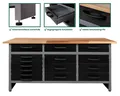 Produktbild: ONDIS24 Werkbank Konny, (Set)