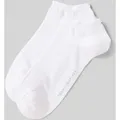Produktbild: Tommy Hilfiger Sneakersocken mit Label-Schriftzug im 2er-Pack in Weiss, Größe 35-38