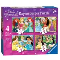 Produktbild: 4 in 1 Puzzle Box | Disney Princess | Ravensburger | Kinder Puzzle