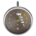 Produktbild: WMF Fleischthermometer analog 6,3 cm, Bratenthermometer mit Garpunkte-Markierung