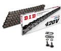 Produktbild: DID 420V O-Ringkette 50-125ccm, 420 Teilung 112 Glieder offen +Clipschloss
