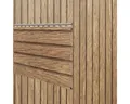 Produktbild: Vox Verkleidungspaneel Canadian Siding MAX3Fronto Rhombus Profil 2,95m St. 0,74qm honigfarben, BxL: 28,5x295 cm, 0,963 qm, (Stückweise 1 Paneel, 0,963 qm) MAX3 besonders stoßfest, pflegeleicht, abwaschbar, Leichtgewicht