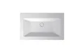 Produktbild: Betteloft Einbauwaschtisch ohne Hahnloch, A230 800 x 495 mm, A230-000PW, Farbe: