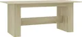 Produktbild: vidaXL Esstisch Sonoma-Eiche 180x90x76 cm Holzwerkstoff
