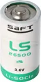Produktbild: SAFT LS26500 Lithium Batterie Li-SOCI2, C-Size bobbin cell