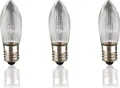 Produktbild: Ersatzkerzen 55V 3W, 3Stk Riffelkerzen E10, für 4 Brennstellen innen 916133