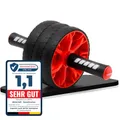 Produktbild: NEOLYMP Bauchtrainer für Zuhause mit Knieauflagen Matte und Bauchroller Videoübungen - Bauchmuskeltrainer, Ab Roller, Bauchtrainer Roller, Coremaster Trainingsgerät