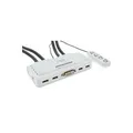 Produktbild: INLINE - KVM-/Audio-/USB-Switch - 4 x KVM/Audio/USB - 1 lokaler Benutzer - Desktop