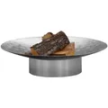 Produktbild: Feuerschale Svenskav Grace M 2066, Edelstahl, Metall, 58x13.6x58 cm, Grüner Punkt, Made in Europe, Handmade in Europe, abnehmbare Standfüße, hitzebeständig, Freizeit, Campingzubehör, Feuerschalen