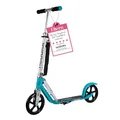 Produktbild: HUDORA BigWheel Scooter 205 - Stabiler Aluminium-Roller - Höhenverstellbarer & zusammenklappbarer Cityroller - Kinder- & Erwachsenenroller für bis zu 100kg - Tretroller mit Ständer