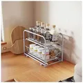 Produktbild: SONGMICS Küchenregal in Silber - (B)35,8 x (H)27,2 x (T)21,6 cm