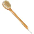 Produktbild: Relaxdays Rückenbürste Bambus mit Naturborsten 40 cm Natur Weiß