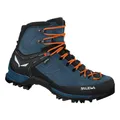 Produktbild: Salewa Wanderschuhe Mtn Trainer Mid GTX (Trekking, wasserdicht) denimblau/schwarz Herren, Größe Euro (US): 47 (13)