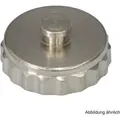 Produktbild: Blindkappe Messing vernickelt, flachdichtend, 3/4