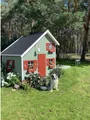 Produktbild: Kinderspielhaus Spielhaus Holz-Gartenhaus Spielhütte für Kinder