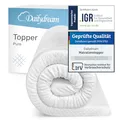 Produktbild: Dailydream Matratzen Topper 80x190cm | Memory Foam | 5cm hoch | Edition Pure, Model M | Zertifiziert & ergonomisch für unbequeme Matratze, Boxspringbett & Gästebett | Mattress Topper 80x190