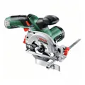 Produktbild: Bosch Akku-Kreissäge UniversalCirc 12, inkl. Zubehör und Karton.
