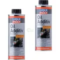 Produktbild: 2x Liqui Moly 500ml Oil Additiv Öl Zusatz MoS2 Verschleißschutz Öl-Additiv 1012