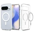 Produktbild: Spigen Ultra Hybrid MagFit Hülle für Google Pixel 10 Pro XL, Kompatibel Mit Pixelsnap und MagSafe [2025 Neue Funktion] [Made for Google] -Clear White