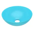 Produktbild: vidaXL Waschbecken Waschbecken Keramik Hellgrün Rund