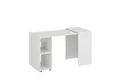 Produktbild: KOMTO Schreibtisch KOMTO Schreibtisch mit Stauraum – PC Tisch, Tisch FOLDY 128x60x75 cm