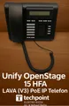 Produktbild: 📞  Unify OpenStage 15 HFA LAVA V3 PoE IP Telefon Büro L30250 F600 | C380 E3/H5✅