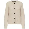 Produktbild: Selected Strickjacke (1-tlg) Plain/ohne Details beige XL