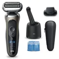 Produktbild: Braun Rasierer Series 7 72-C7200cc Nass- & Trockenrasierer inkl. 4in1 SmartCare Center, gold