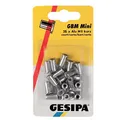 Produktbild: GESIPA Blindnietmuttern PolyGrip 25 Stück (Alu, M6x9x18, Schaft-ø 9 mm, Scherkraft 2200 N, Gewindebruchkraft 9500 N, Flachrundkopf) 1464842
