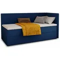 Produktbild: Sofnet Boxbett, Blau, Textil, H3, Rechteckig, 100x200 cm, Schlafzimmer, Betten, Boxspringbetten