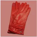 Produktbild: AKAROA Lederhandschuhe BEA rot L