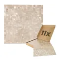Produktbild: Dalsys Wandpaneele selbstklebend Mosaikfliesen 1m², 11 Stück Aluoptik Gold Champagne Wandverkleidung feuchtigskeitsbeständig, Premium Qualität für Bad und Küche