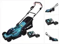 Produktbild: Makita Akkurasenmäher DLM 330 RM Akku Rasenmäher 18 V 33 cm 30 l + 1x Akku 4,0 Ah + Ladeger
